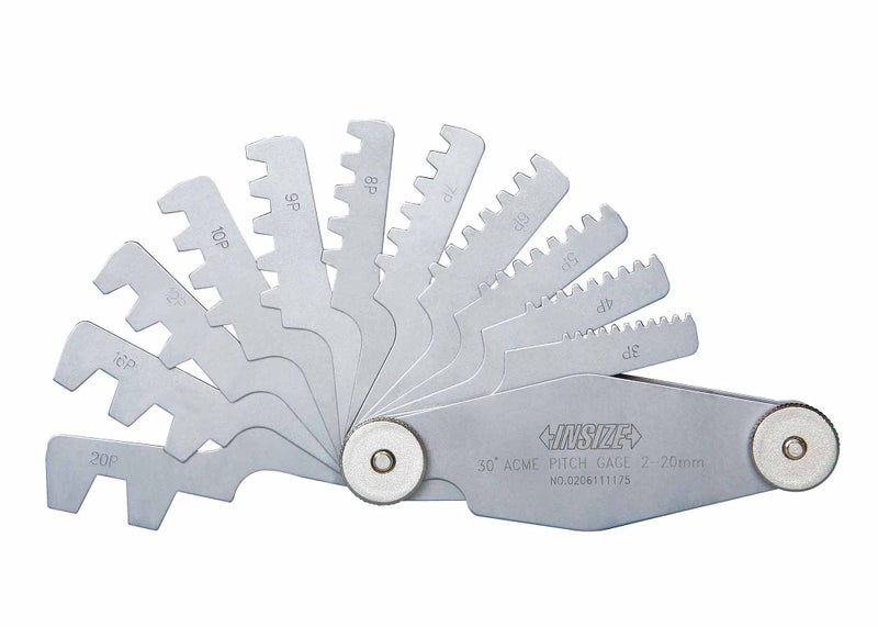 INSIZE 4824-16 Pitch Gage, 1-12 TPI